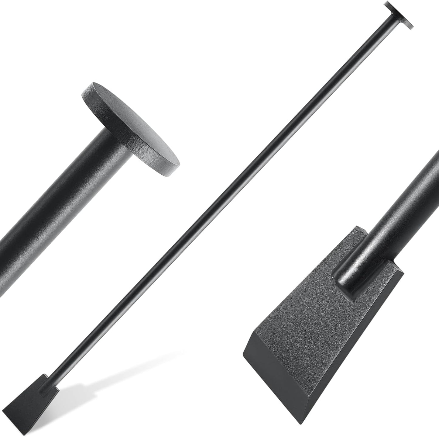 Tamping and Digging Bar Steel Bars Post Hole Digger Tamping Bar, 12 Pound, 48 inch