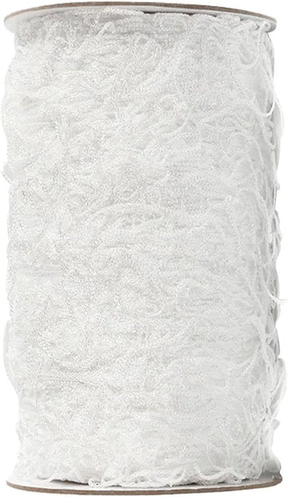 Nylon Trellis Netting Roll 5 x 750 ft, 6 Inch Soft Mesh, Heavy Duty Reinforced Garden Plant Support Mesh for Vertical Growing, Climbing Plants