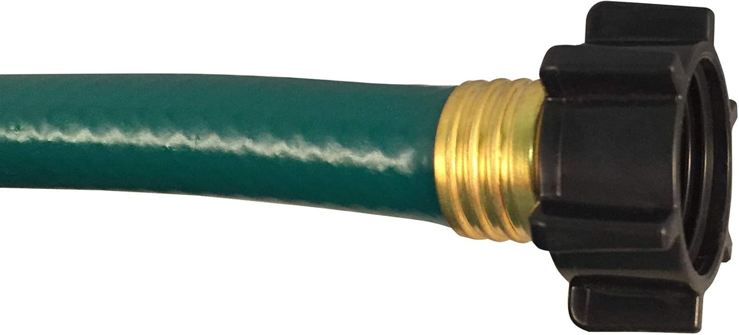 Flexon 5/8-Inch by 25-Foot Reinforced Garden Hose FR5825, 25ft, Green (Pack of 10)