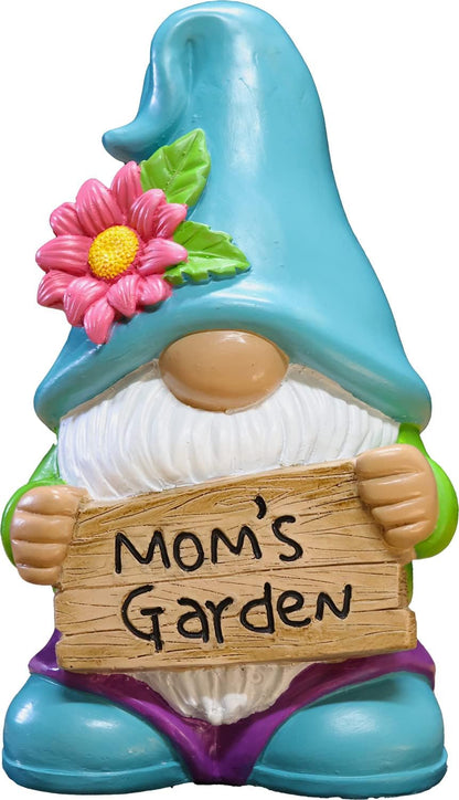 Spoontiques - Decorative Garden Statue - Colorful Home Décor for Indoor or Outdoor Use - Patio Decoration - Garden Accessory - Mom's Garden Gnome
