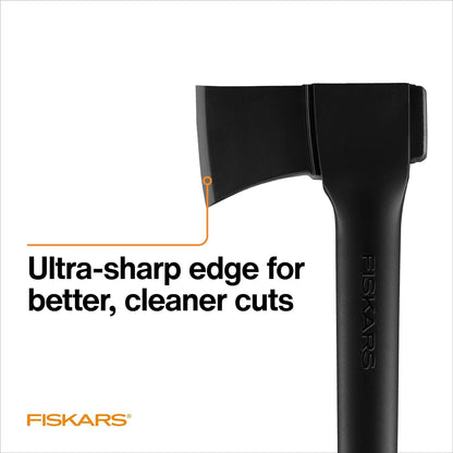 Fiskars 28" Chopping Axe, Ultra-Sharp Blade for Kindling with Ease, Weight Balanced, Garden and Outdoor Gear, 3.5 pounds, Black