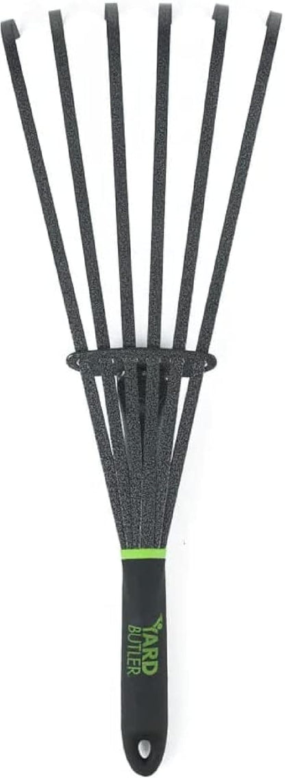 Yard Butler Terra Garden Hand Tools - Weeding Hand Tiller Tool for Efficient Gardening - Weed Remover Tool for Lawn & Garden Care - Durable Gardening Accessory, Whisk Rake