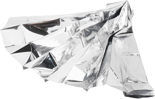 Reflective Plant Growing Film Silver Mylar Sheet Indoor Greenhouse Light Reflecting Material Multi Purpose Garden Tent Covering 130x210cm For Temperature Control(140cm X 210cm)