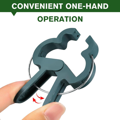 Plant Clips for Climbing Plants, Tomato Clips and Garden Clips for Vine Support, Plant Support Clips for Tomatoes and Garden use(Green, 60 Small)