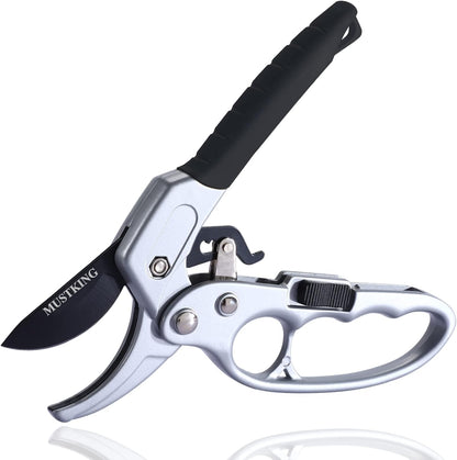 MEPEREZ Ultra Sharp Garden Clippers,Hand Clippers for yard work, Sharp Garden snips and pruners, Work 3 times easier, Premium Gardening shears & scissors