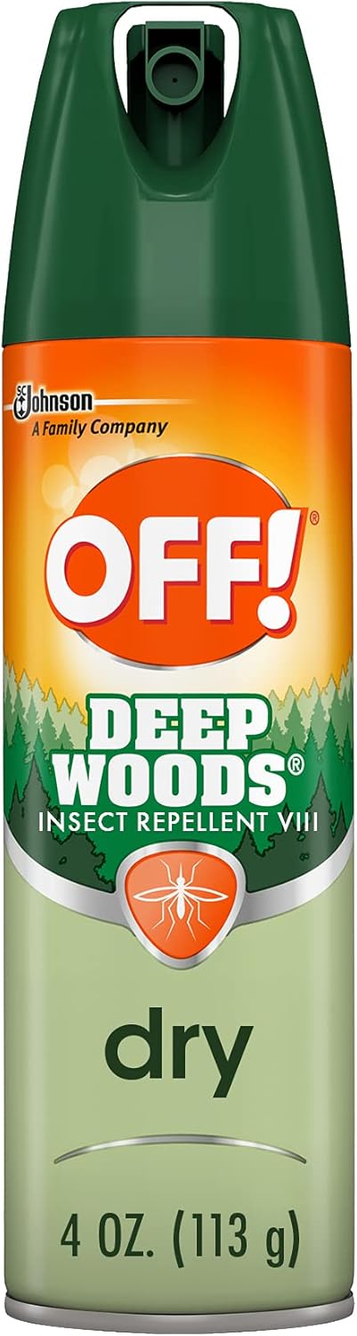 Off! Deep Woods Dry Insect Repellent VIII 4 oz (5 of Pack)