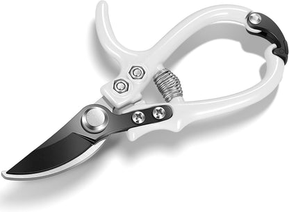 VIVOSUN Garden Shears, Lightweight Plant Pruners for Gardening, Bypass Pruning Shears for Cutting Flowers, Trimming Branches, Indoor Plant Shears, Stylish Q-Shaped Garden Tools for Women Men