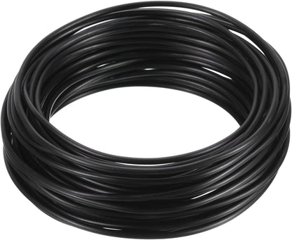 PATIKIL 2.5mm Bonsai Training Wire, Floral Wire Stems Anodized Aluminum Tree Wire 32.8 Feet Total for Gardening Branch Fixing, Black