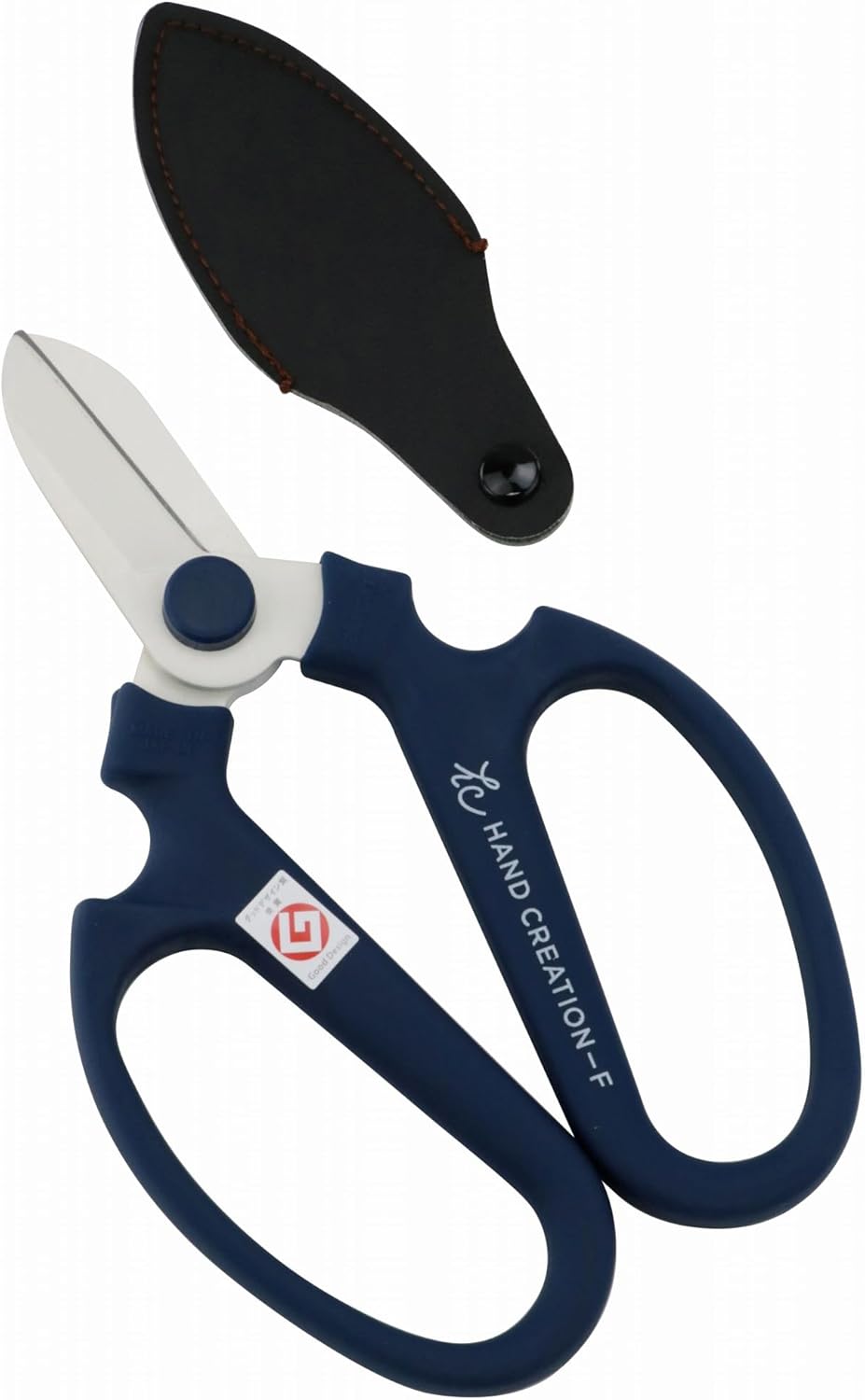Japanese Florist Scissors – Professional Ultra Sharp Flower Shears Made in JAPAN for Ikebana Floral Design & Gardening SAKAGEN HAND CREATION F-170 (Blue)