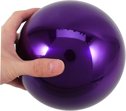 ibasenice Garden Reflection Ball Outdoor Decorative Spheres Polishing Reflective Ball for Landscape