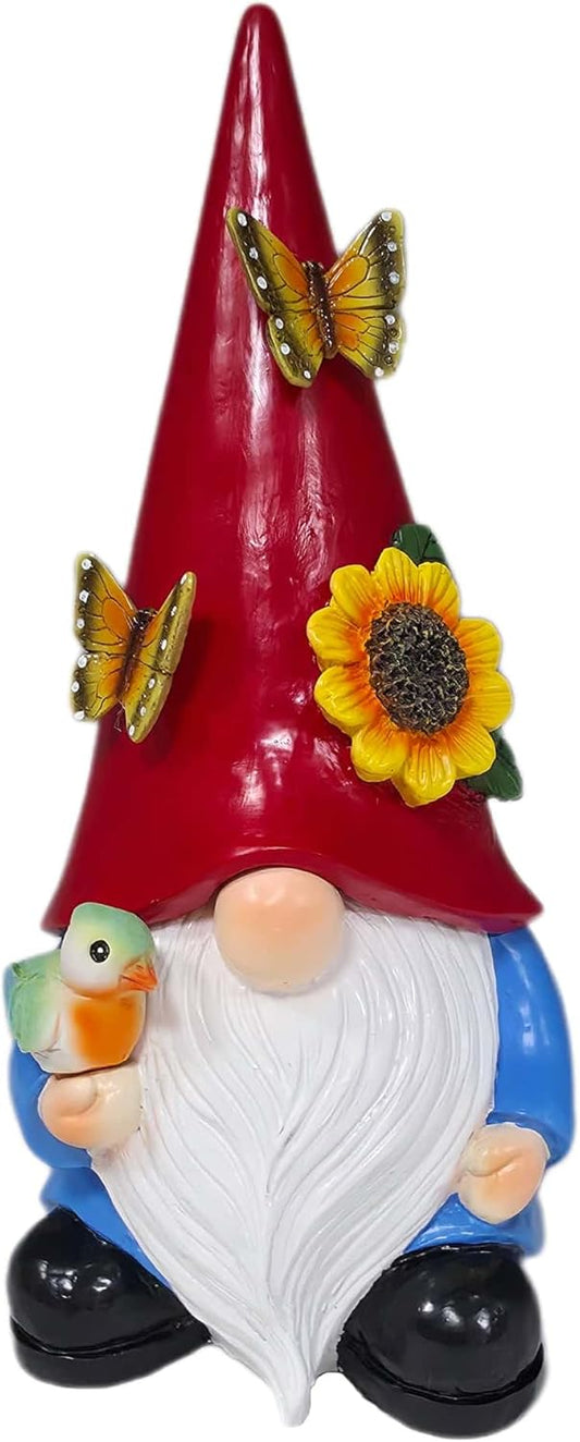 Key Hider Outdoor Garden Gnomes Statue Hide A Key Outside Gnome Figurine Decor For Yard Lawn Hidden