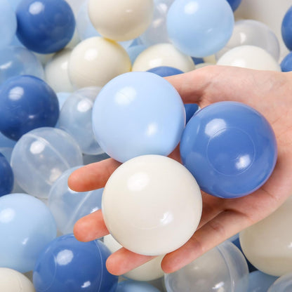 TRENDPLAY Plastic Balls for Ball Pits - Hollow Balls- Safe and Exciting Playtime - Perfect for Baby Pools, Birthday Party Decoration
