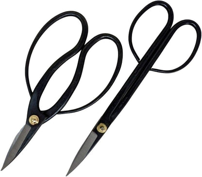 Bonsai Outlet Scissors Pruning Kit - Yoshiaki Heavy Duty Japanese Shears, Bonsai Clippers for Trimming Plants, Arranging Flowers and Working on Bonsai Trees, Carbon Steel Garden Tools