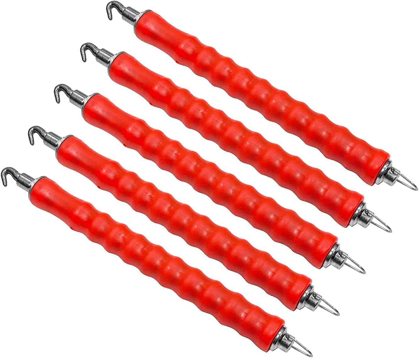 Sandbaggy Automatic Rebar Wire Tie Twister Tool | Ties Rebar 2X Faster Than Manual Tool | Galvanized Steel Components to Prevent Rust (Pack of 15)