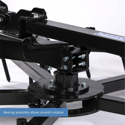 Titan Attachments Arena Spin Harrow Groomer 72" Cat 1 3 Point Quick Hitch HD (Add Optional Rake Attachment: Yes)