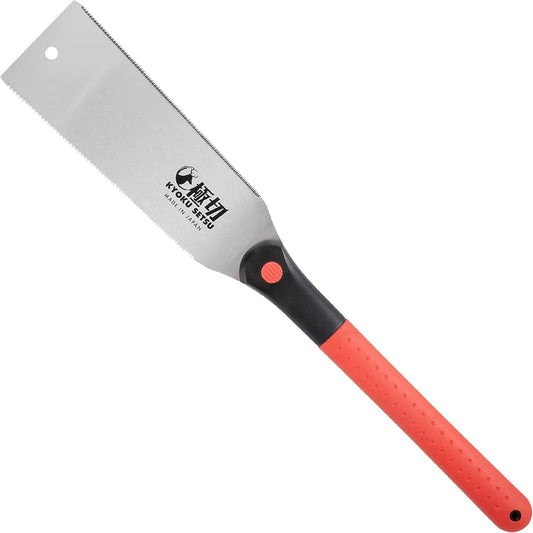 Great Neck Kyoku Setsu Japanese Ryoba Double-Edged Pull Cut Saw, Ultra Fine Saw, Detail Hand Saw, Double Edge Saw, Japanese Wood Saw