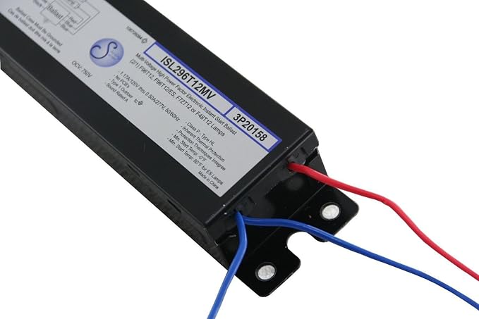 Robertson 2P20158 ISL296T12MV Pak of 10 Fluorescent eBallasts for 2 F96T12 Lamps, Instant Start