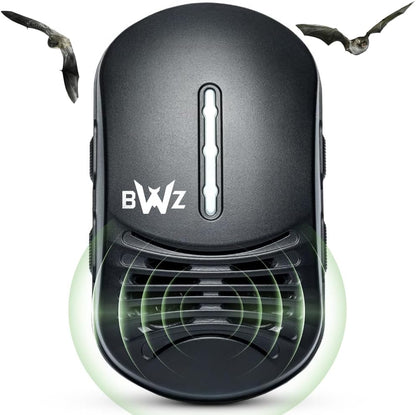 BWZ600 Direct Ultrasonic Bat Repeller - Featuring Bat-ZoneZonic™ Frequency Control for Precise Repelling of Bats (Midnight Black)