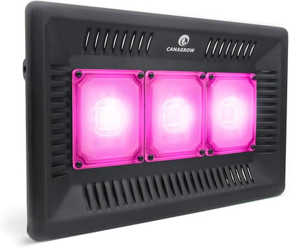 CANAGROW Waterproof Plant Light, Outdoor Grow Light, Full Spectrum COB LED Grow Light with No Noise, Refugium Light for Saltwater Aquarium, Heating Lamps for Plants Seeding Veg Blooming Fruiting