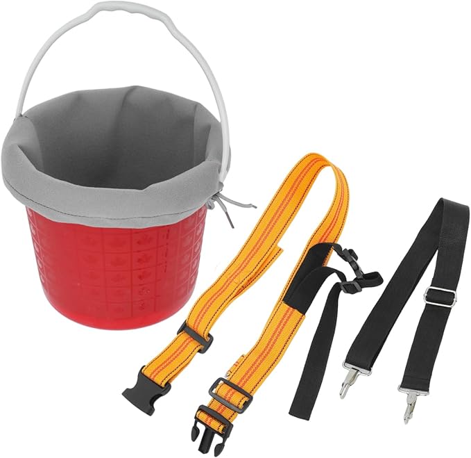 Portable Fruit Picker Basket with Adjustable Strap, Fruit Picker Pole Tool for Harvesting Cherries Blueberries and Tomatoes