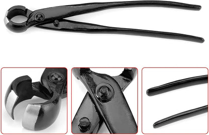 Bonsai Concave Cutter, Bonsai Tools Concave Cutter, 8.4 Inch Manganese Steel Alloy Sharp Blade Round Edge Knob Cutter, Gardening Concave Pruner(210mm / 8.27inch)(210mm)