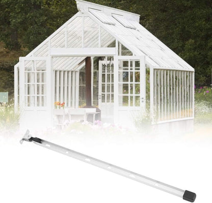 Greenhouse Vent Opener, Manual Aluminum Greenhouse Window Stay Kit Roof Vent Opener Bar for Garden Greenhouses Roof Ventilation
