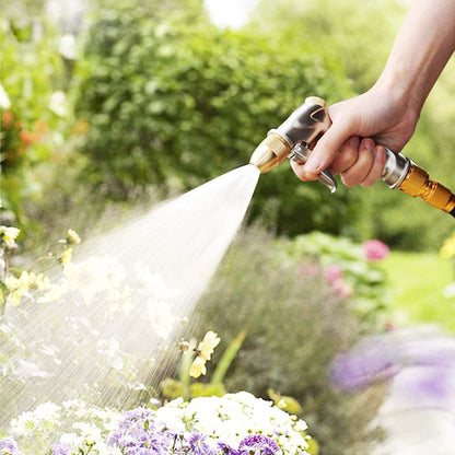 FANHAO Upgraded 100% Metal Garden Hose Nozzle Heavy Duty, High Pressure