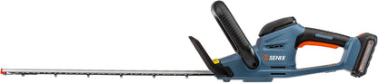 SENIX X2 20 Volt Max* 3-Piece Cordless Power Tool Combo Kit with Battery Powered 10" String Trimmer, Variable Speed Leaf Blower, 18" Hedge Trimmer, Includes 2 Batteries & Battery Charger (S2K3B2-01)