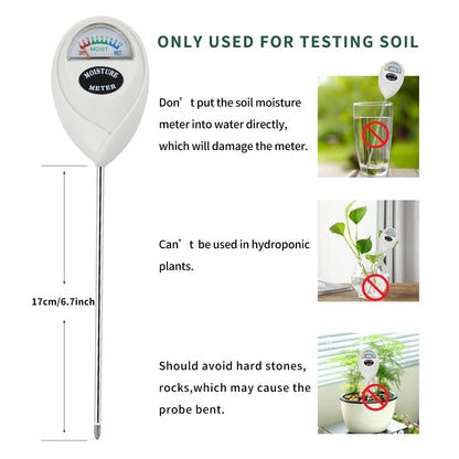Censinda Soil Moisture Meter, Soil Moisture Monitor for House Plants, Soil Hygrometer Moisture