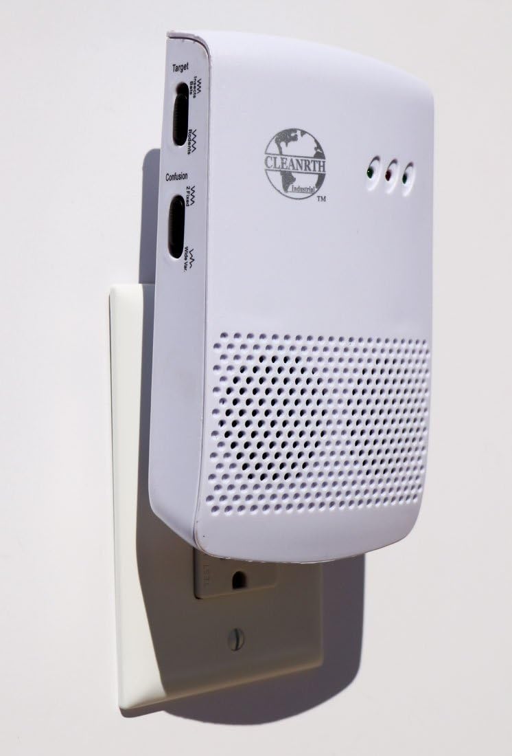 CLEANRTH CIN009 Industrial Electronic Pest Repelling System - Demands Insects, Bats, and Rodents to Flee