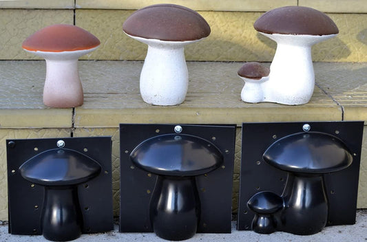 SvitMolds Concrete Mold DIY 3D Mushrooms Statue Decor Garden Decoration Home Decor, Yard, Fairy