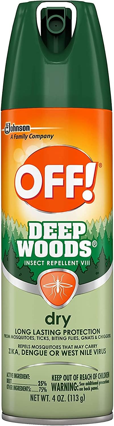 OFF! Deep Woods Sportsman Insect Repellent 4 oz. (Pack of 3)