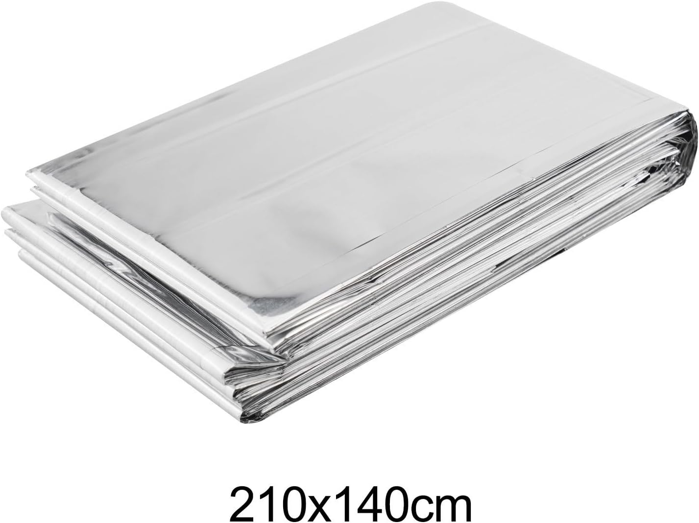 Reflective Plant Growing Film Silver Mylar Sheet Indoor Greenhouse Light Reflecting Material Multi Purpose Garden Tent Covering 130x210cm For Temperature Control(140cm X 210cm)