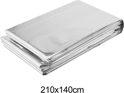 Reflective Plant Growing Film Silver Mylar Sheet Indoor Greenhouse Light Reflecting Material Multi Purpose Garden Tent Covering 130x210cm For Temperature Control(140cm X 210cm)