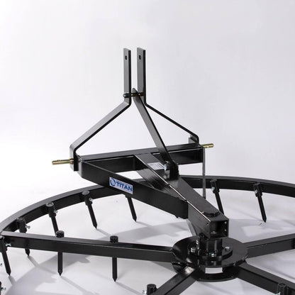 Titan Attachments Arena Spin Harrow Groomer 72" Cat 1 3 Point Quick Hitch HD