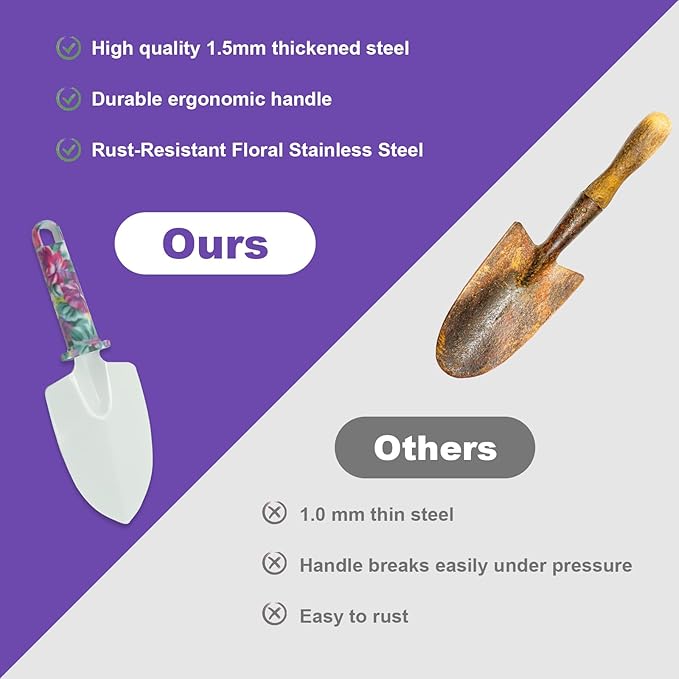 Gifts for Nana, Mothers Day Birthday Gifts Garden Tool Set for Nana, Gardening Kit for Gardener Women
