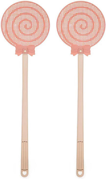 Fly Swatter, Fly Swatter for indoors, FlySwatter, Fly Swatters Pink 2PCS