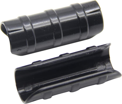 Garden Buildings Tube Clip 0.75 inch Black Greenhouse Clips Greenhouse Frame Pipe Tube Film Clip Connector Kit Pack of 10, Can Clamping Something outer diameter of 0.75-0.79in