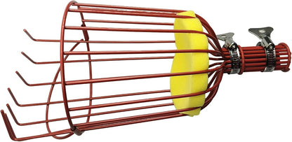 Stainless Steel Fruit Picker Basket Tool for Apple, Cherry, Berry, Orange, Blueberry, Mango, Avocado, Lemon, Peach Harvesting (Only Head)