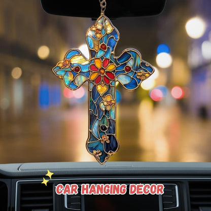 Kight Book Flower Acrylic Suncatcher Leaves Window Hanging Flower Home Decor for Lover Gift Mom Sun Catchers Indoor Windown Suncatchers Windows Garden Outdoor