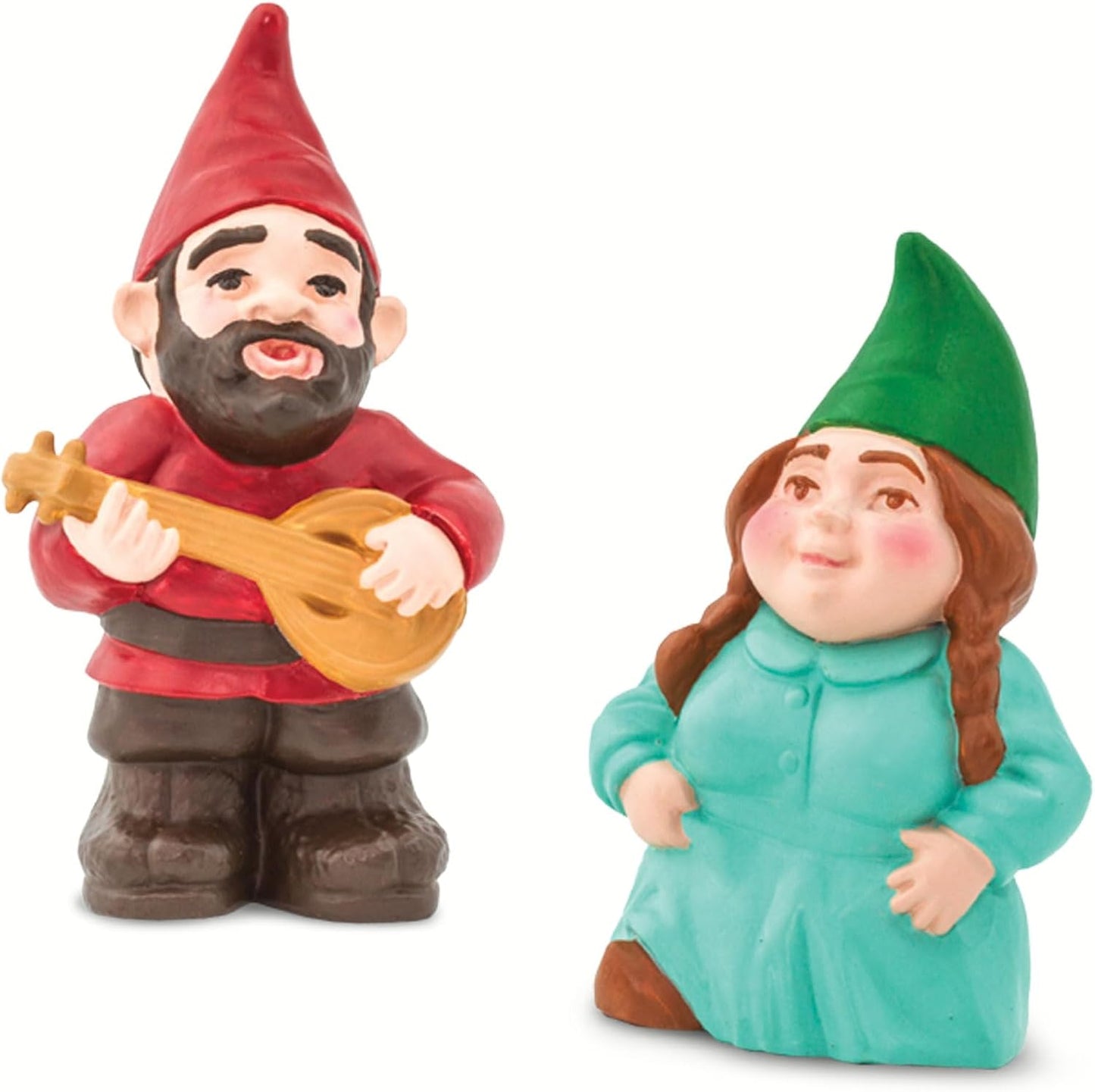 Safari Ltd. Gnome Family TOOB - Hand-Painted, 6 Pieces Lifelike Model Figures - Fun Educational Fantasy Toy for Boys, Girls & Kids Ages 3+