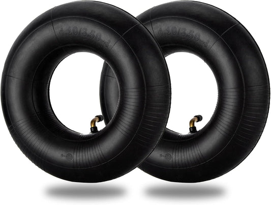 4.10/3.50-4" Inner Tubes, 2 Pack Heavy Duty 4.10 3.50-4/410/350-4 Replacement Tire Inner Tube with