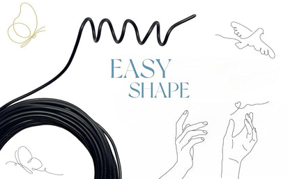 Bonsai Training Wire Black Floral Wire 10m/32.8feet Bonsai Training Wire Stems Anodized Aluminum Tree Wire for Plants Gardening Branch Fixing Horticulture Landscape,1.5mm