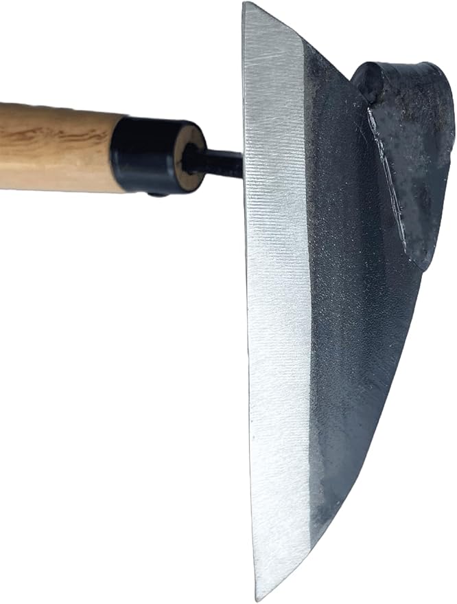 Left Handed Gardening Tools, Garden Hoe, Crack Weeder, Japanese Weeding Sickle, Grass Cutter Hand Tools for Lawn, Yard, Patio, Farming