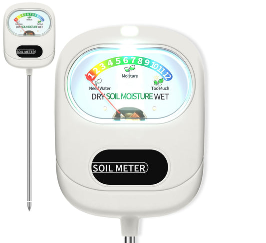 Aenncci Soil Moisture Meter, Soil Test Kit, Soil Meter, Soil Tester, Moisture Meter for House