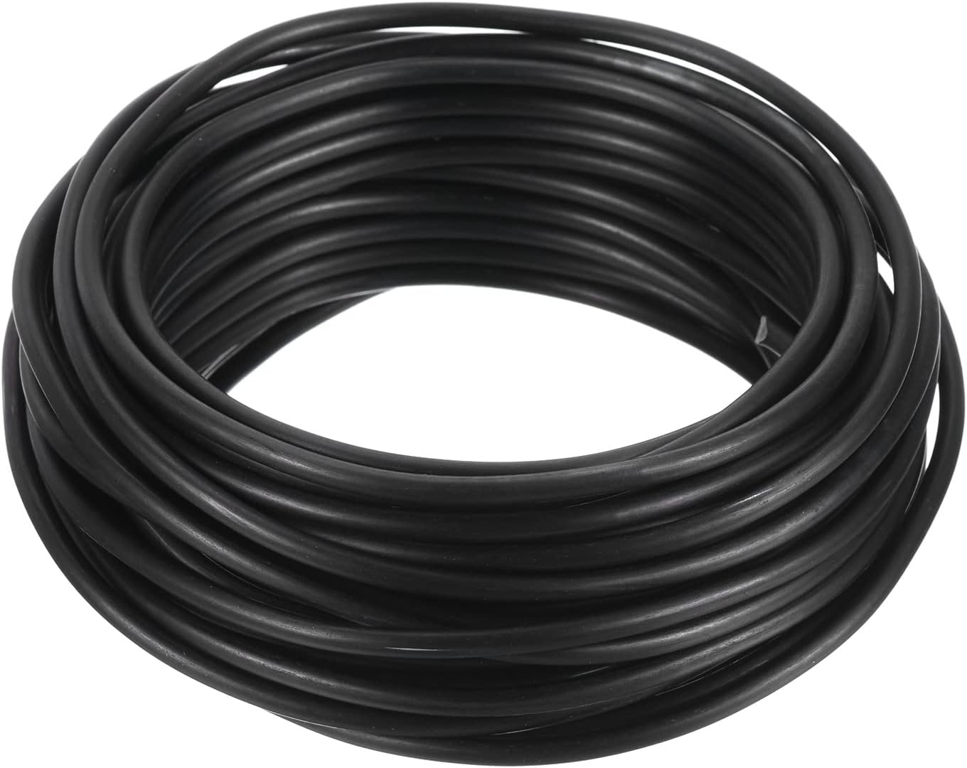 PATIKIL 3.5mm Bonsai Training Wire, Floral Wire Stems Anodized Aluminum Tree Wire 32.8 Feet Total for Gardening Branch Fixing, Black