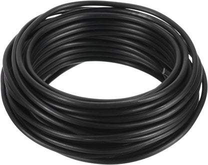 PATIKIL 3.5mm Bonsai Training Wire, Floral Wire Stems Anodized Aluminum Tree Wire 32.8 Feet Total for Gardening Branch Fixing, Black