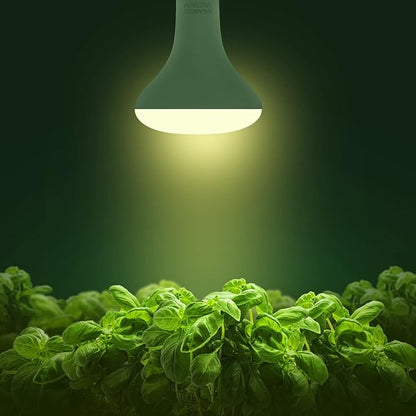 Briignite 2 Pack LED Grow Light Bulb, BR30 Grow Light Bulbs, Full Spectrum Grow Light 12W, Plant Light Bulbs, Grow Light for Indoor Plants, Seedlings, Greenhouse, Hydroponic