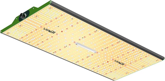VIPARSPECTRA P2000 LED Grow Lights for Seed Starting Vegetables Bloom, 250 Watt Dimmable Plant Light Dimming Daisy Chain Grow Lights for Indoor Plants Full Spectrum in 4x2/3x3 Grow Tent