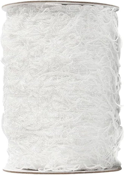Nylon Trellis Netting Roll 5 x 350 ft, 6 Inch Soft Mesh, Heavy Duty Reinforced Garden Plant Support Mesh for Vertical Growing, Climbing Plants